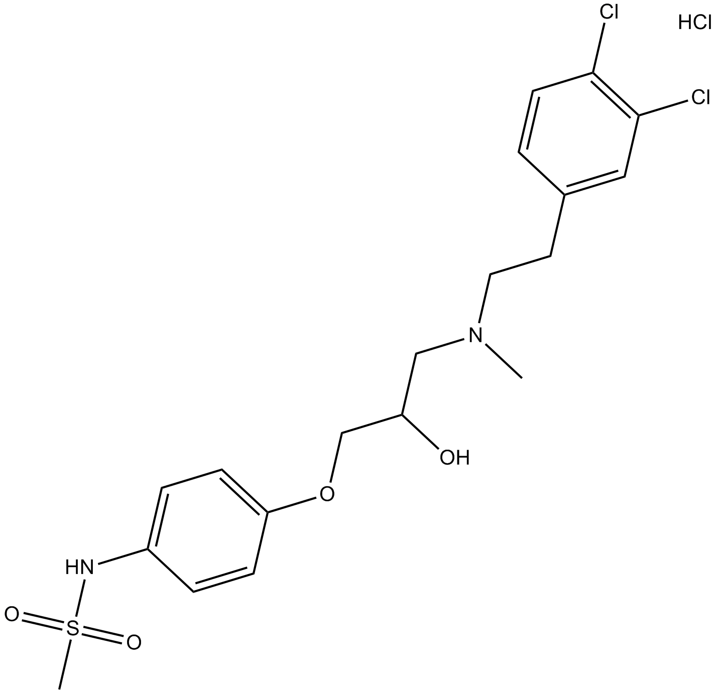 AM 92016 hydrochloride 化学構造