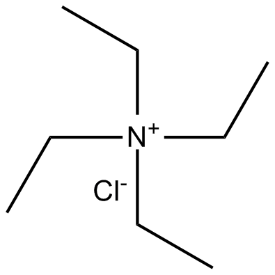 Tetraethylammonium chloride التركيب الكيميائي