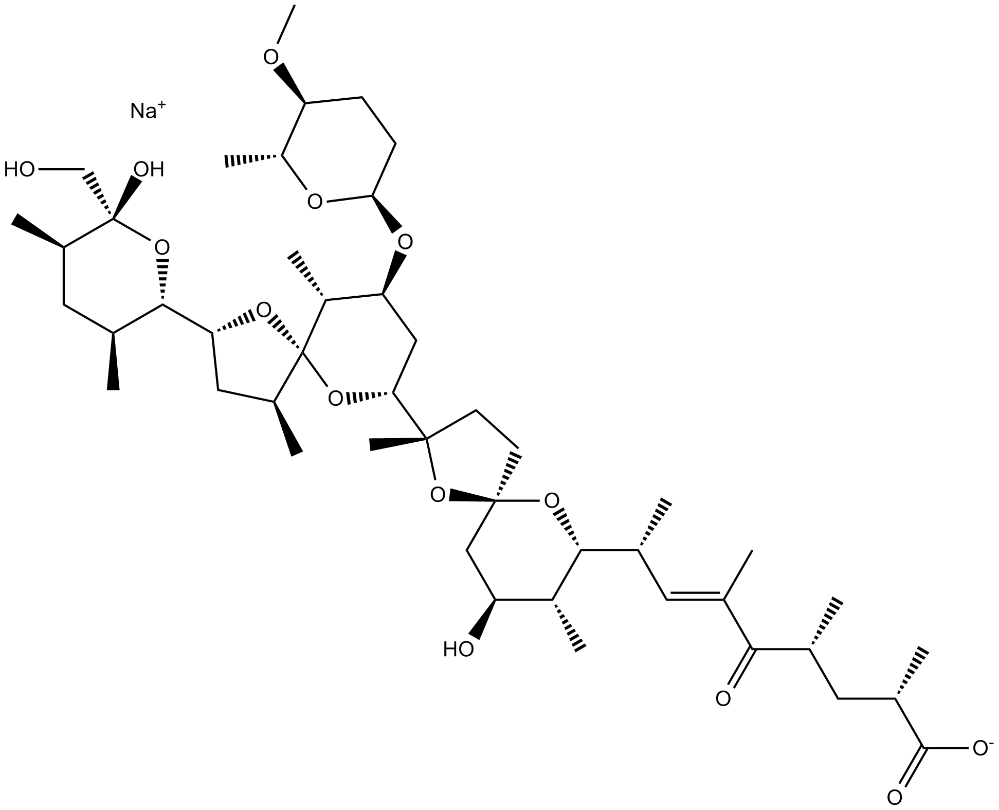 Nanchangmycin التركيب الكيميائي