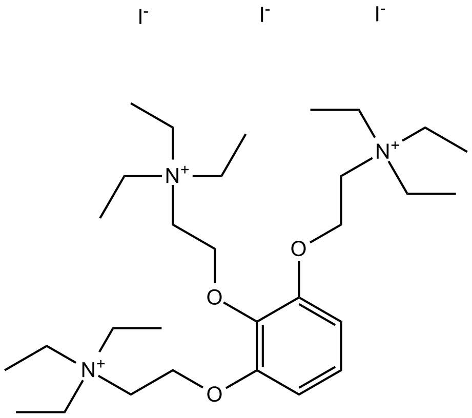 Gallamine Triethiodide Chemical Structure