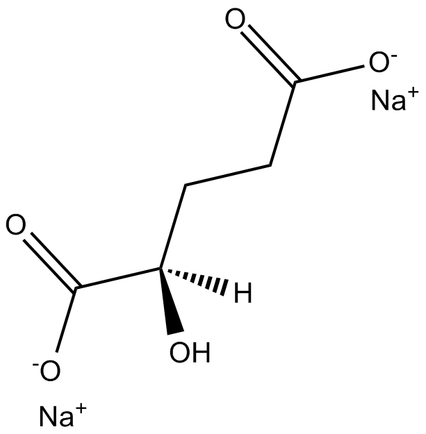 Disodium (R)-2-Hydroxyglutarate Chemische Struktur
