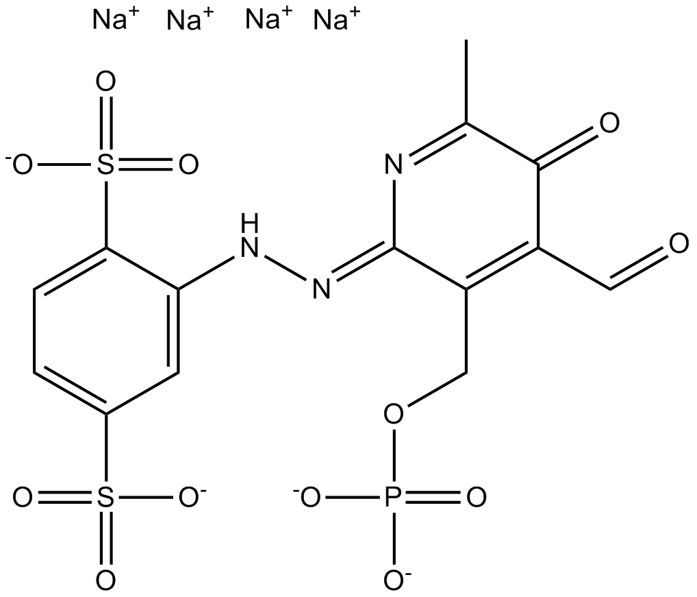 iso-PPADS tetrasodium salt Chemische Struktur