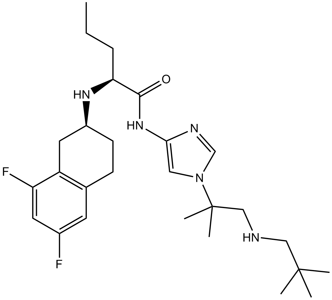 PF-03084014 化学構造