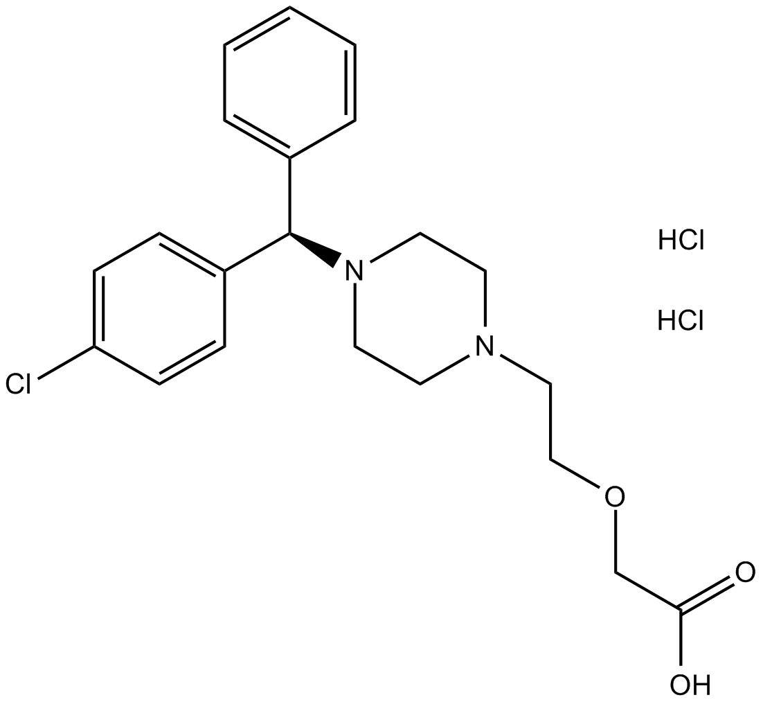 Cetirizine DiHCl  Chemical Structure