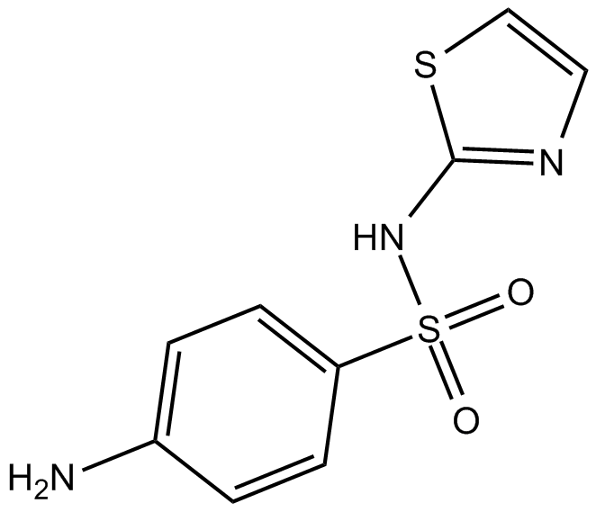Sulfathiazole 化学構造