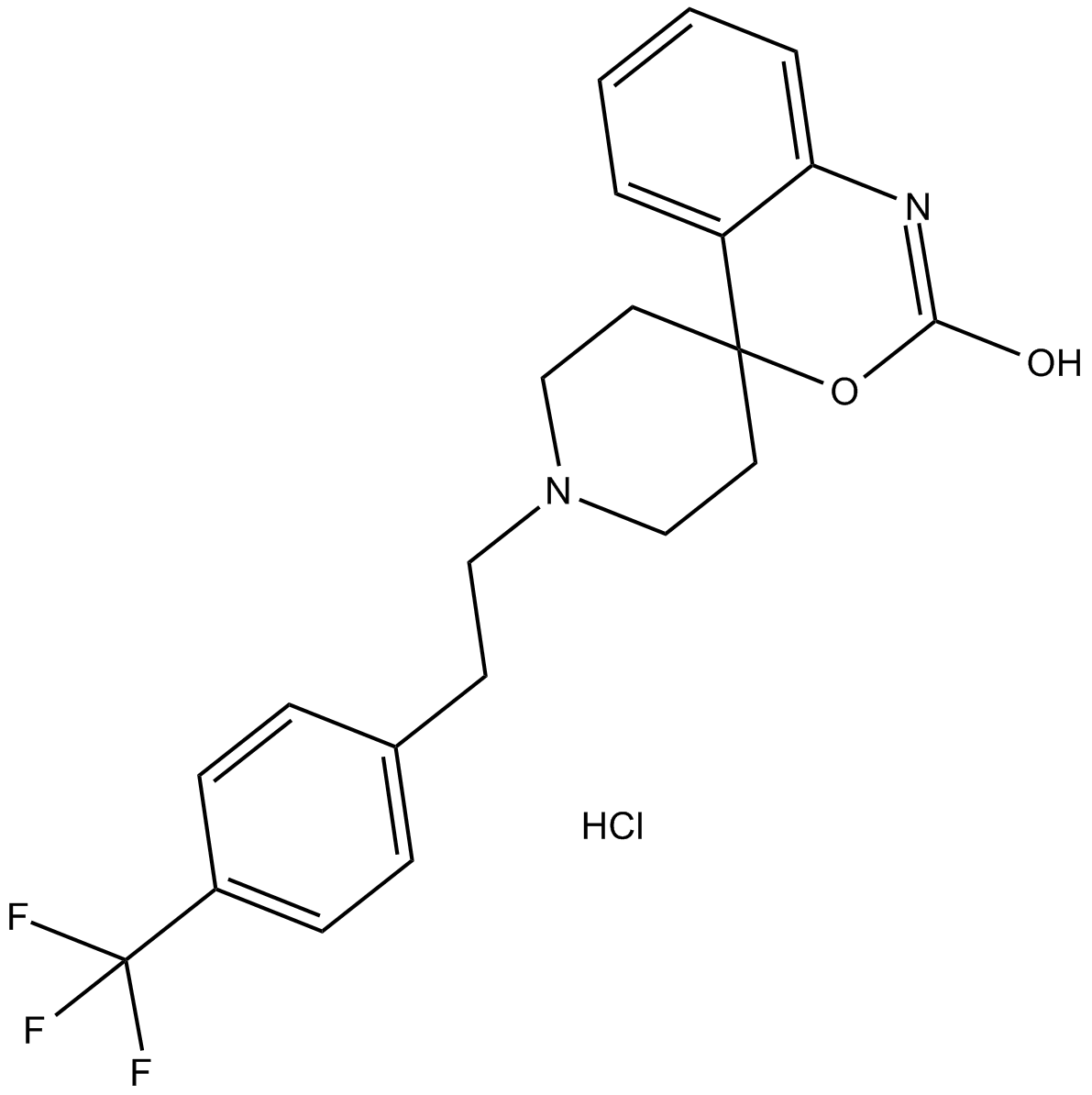 RS 102895 hydrochloride Chemische Struktur