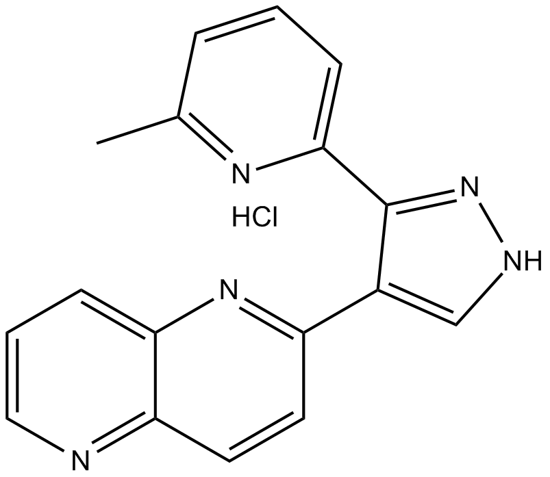 ALK5 Inhibitor II (hydrochloride) Chemische Struktur