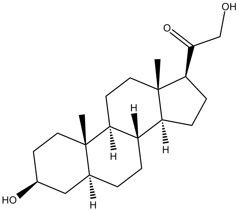 Epiallopregnanolone  Chemical Structure