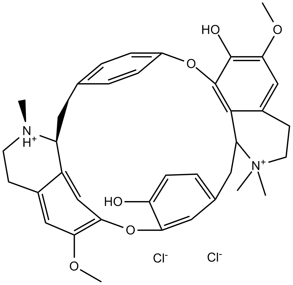 (+)-Tubocurarine chloride  Chemical Structure