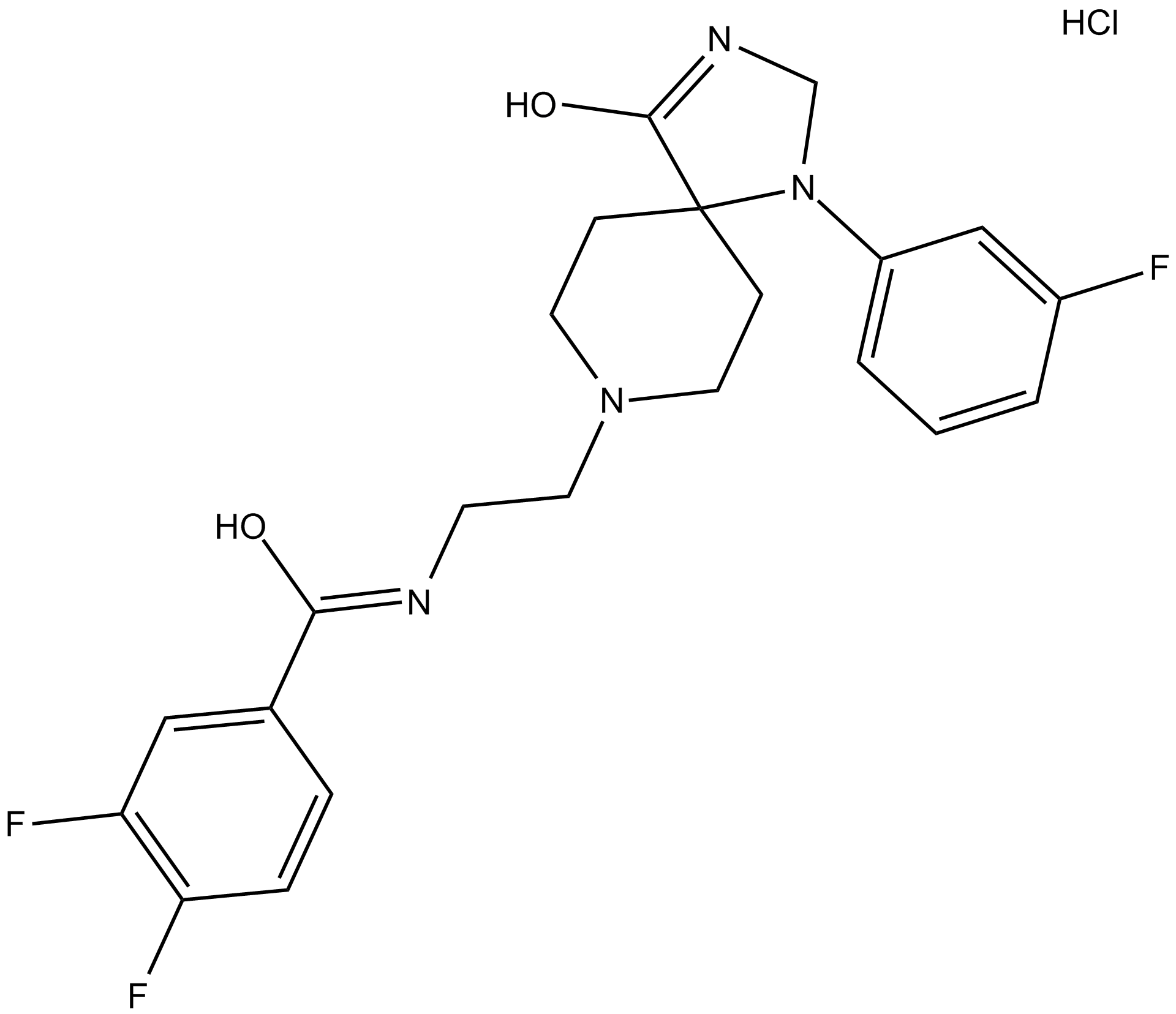 ML 298 hydrochloride 化学構造
