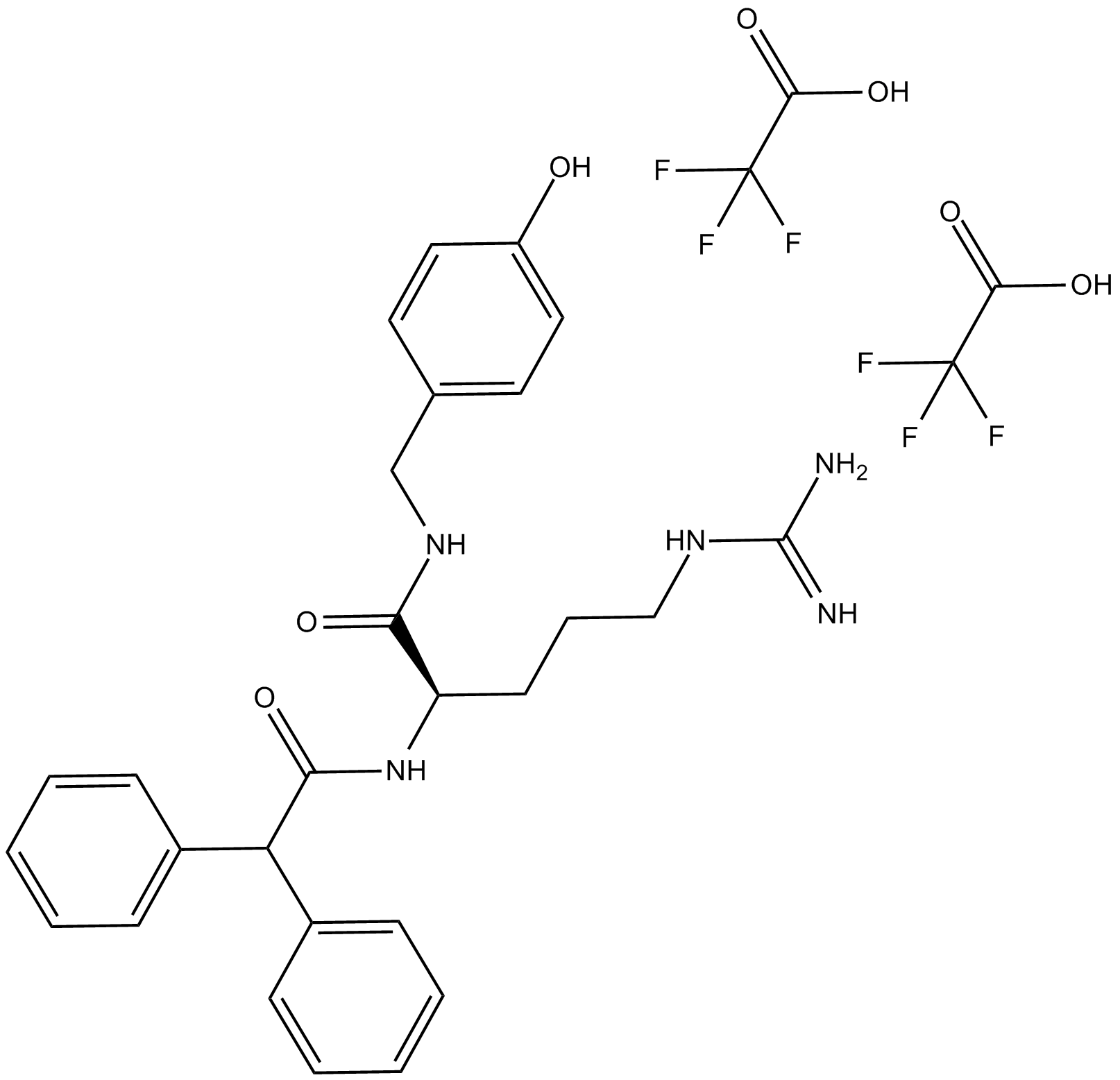 BIBP 3226 trifluoroacetate  Chemical Structure