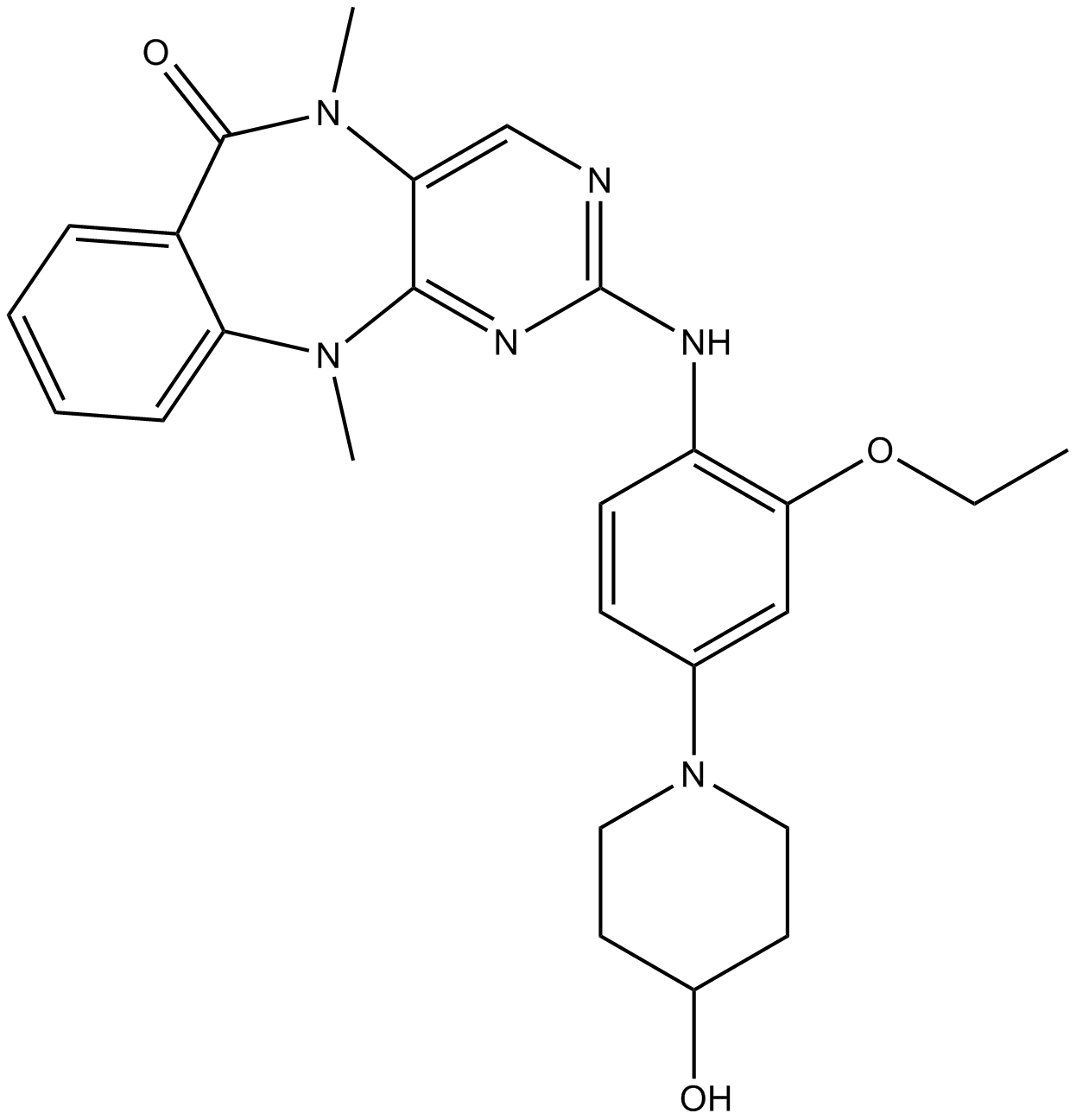 XMD8-92  Chemical Structure