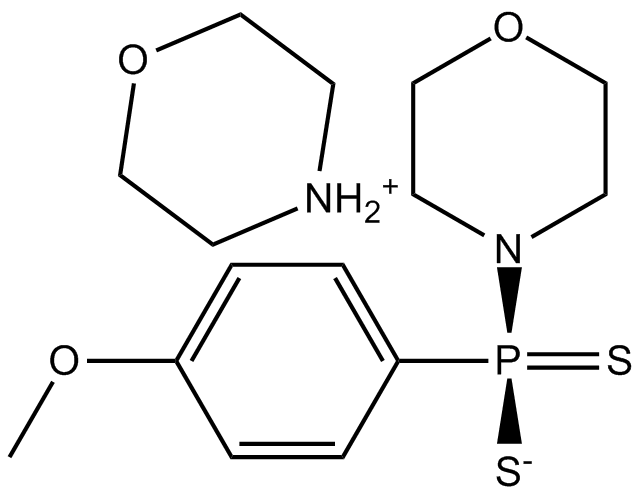 GYY 4137 morpholine salt 化学構造