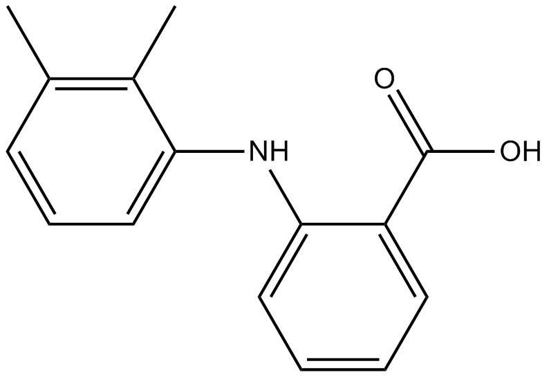 Mefenamic Acid Chemische Struktur