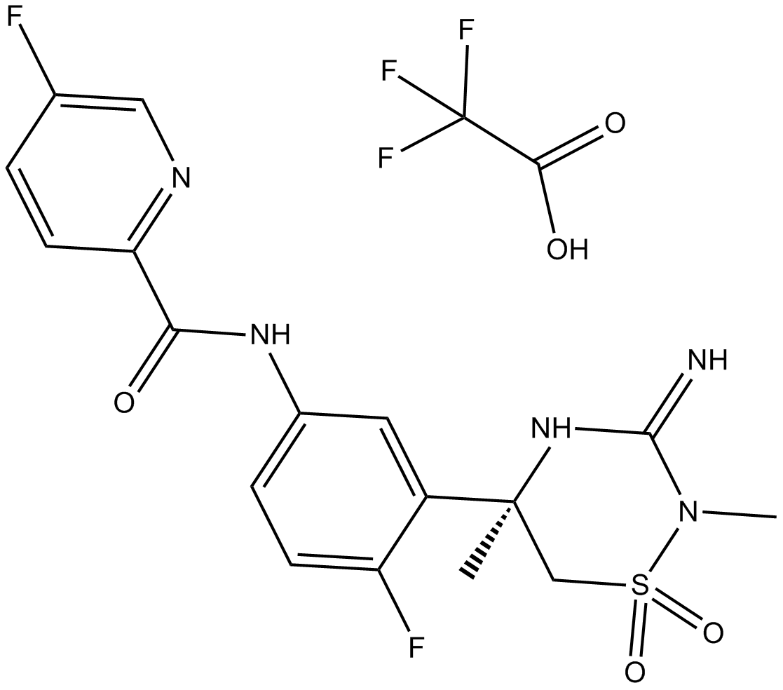 Verubecestat (MK-8931) 化学構造