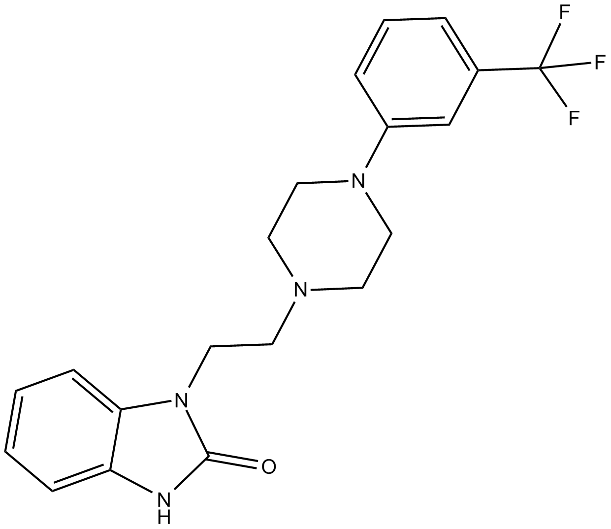 Flibanserin  Chemical Structure