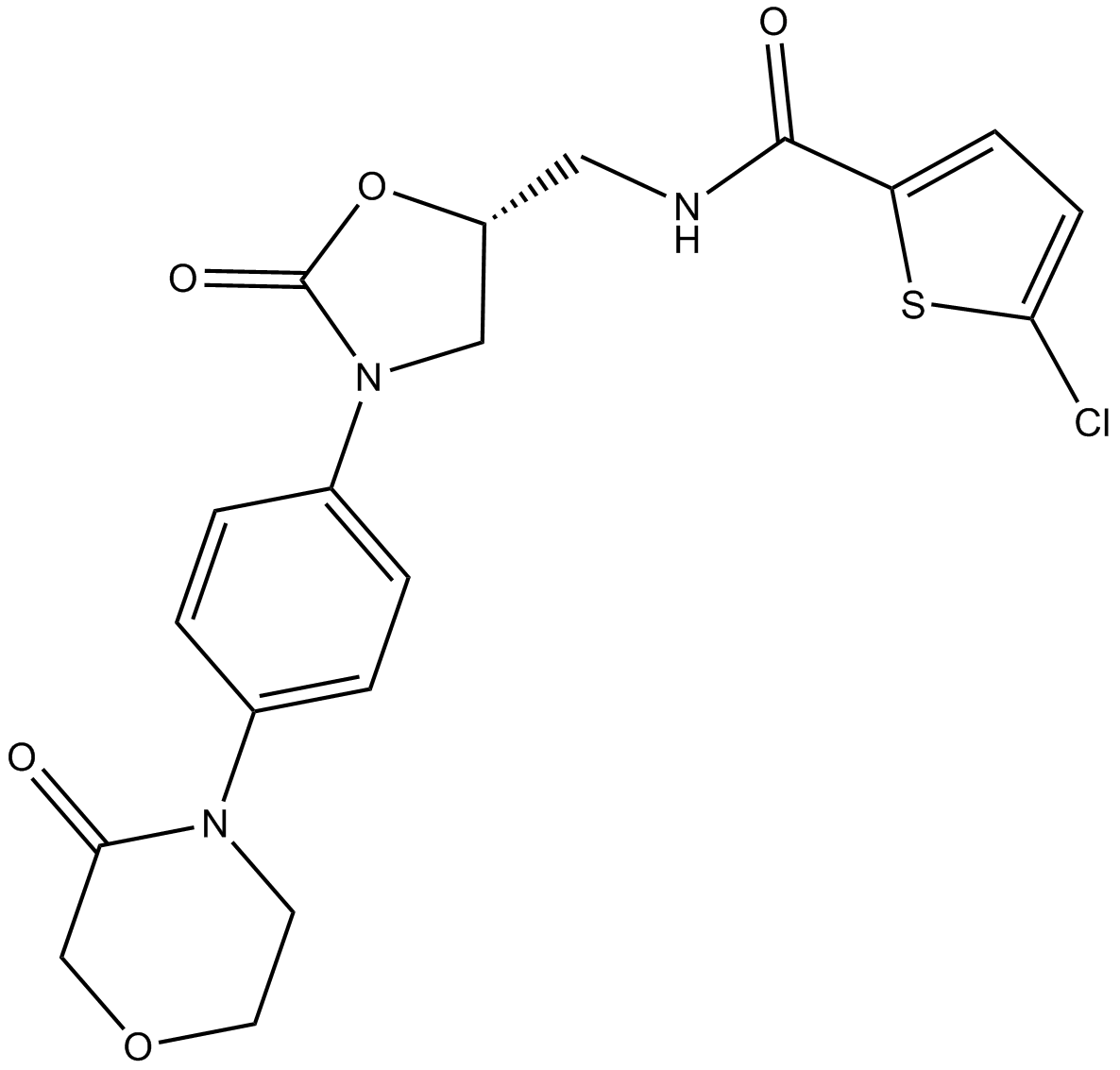 5-R-Rivaroxaban  Chemical Structure