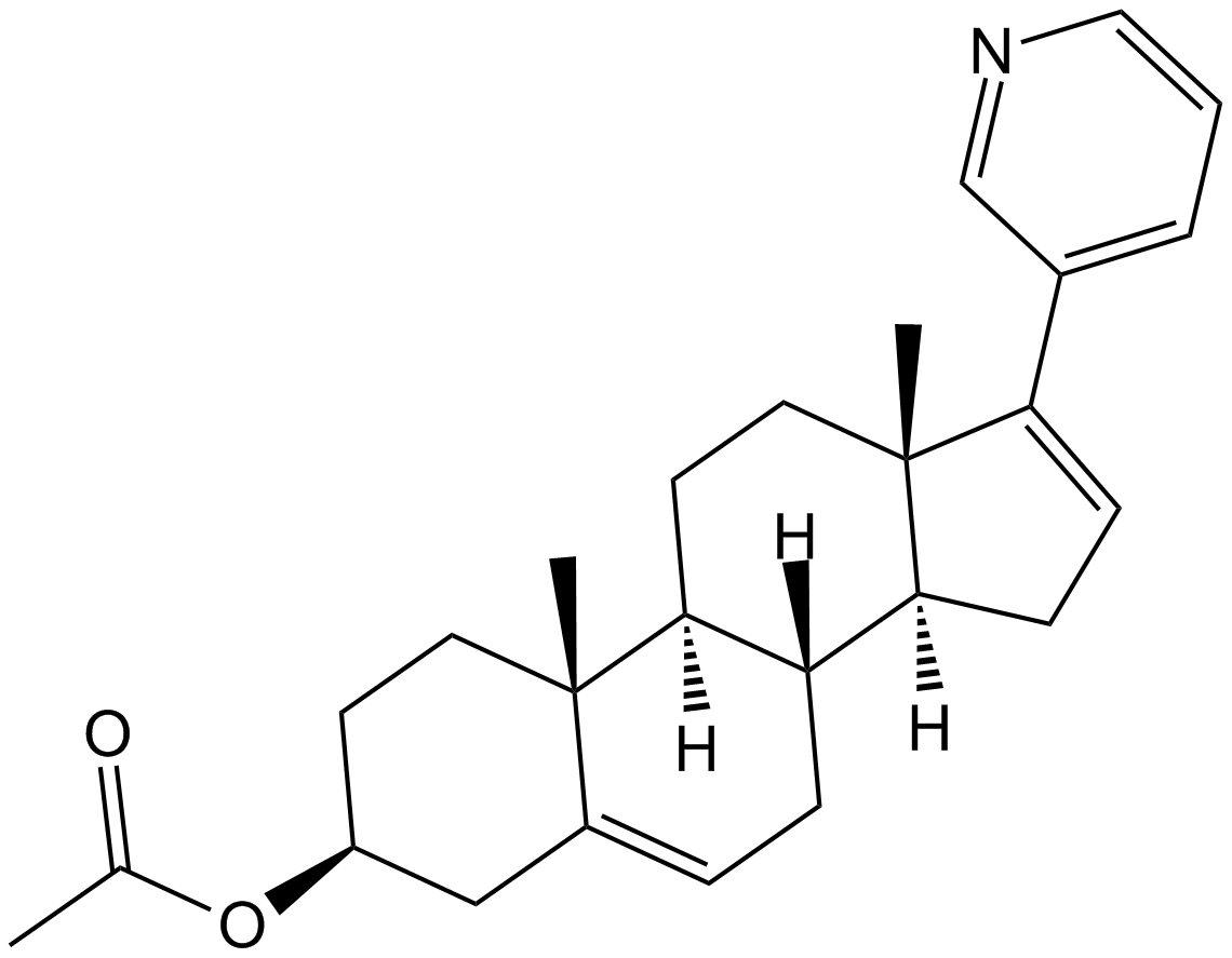 Abiraterone acetate 化学構造