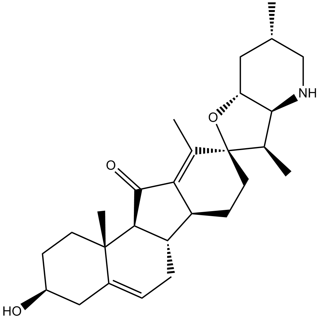 Jervine 化学構造