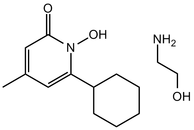 Ciclopirox ethanolamine  Chemical Structure