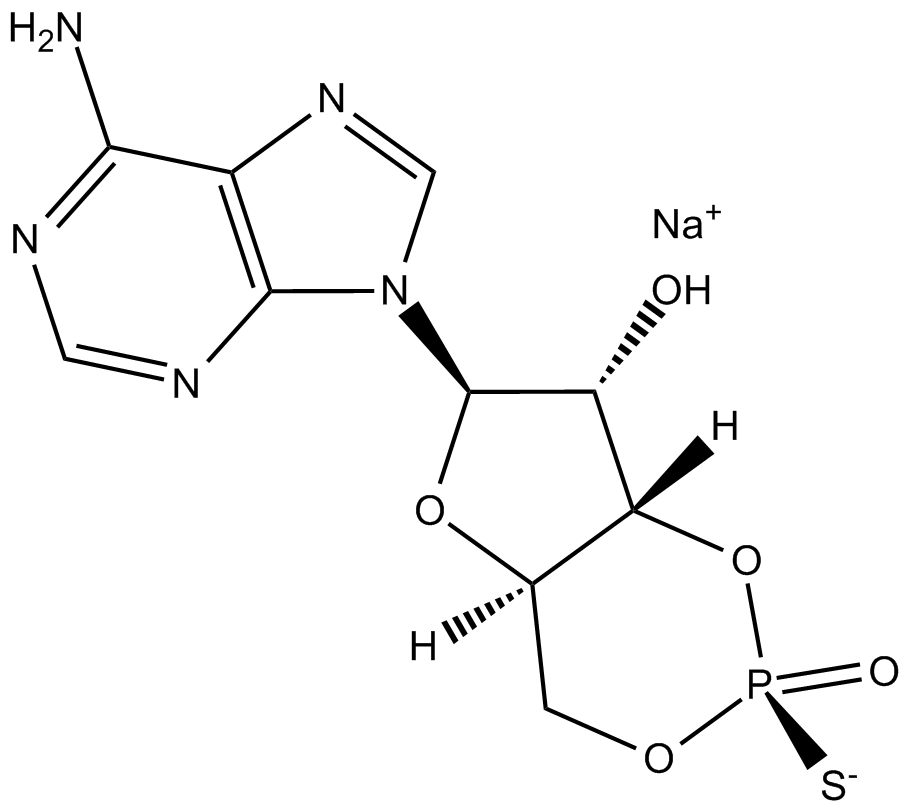 Sp-Cyclic AMPS (sodium salt)  Chemical Structure