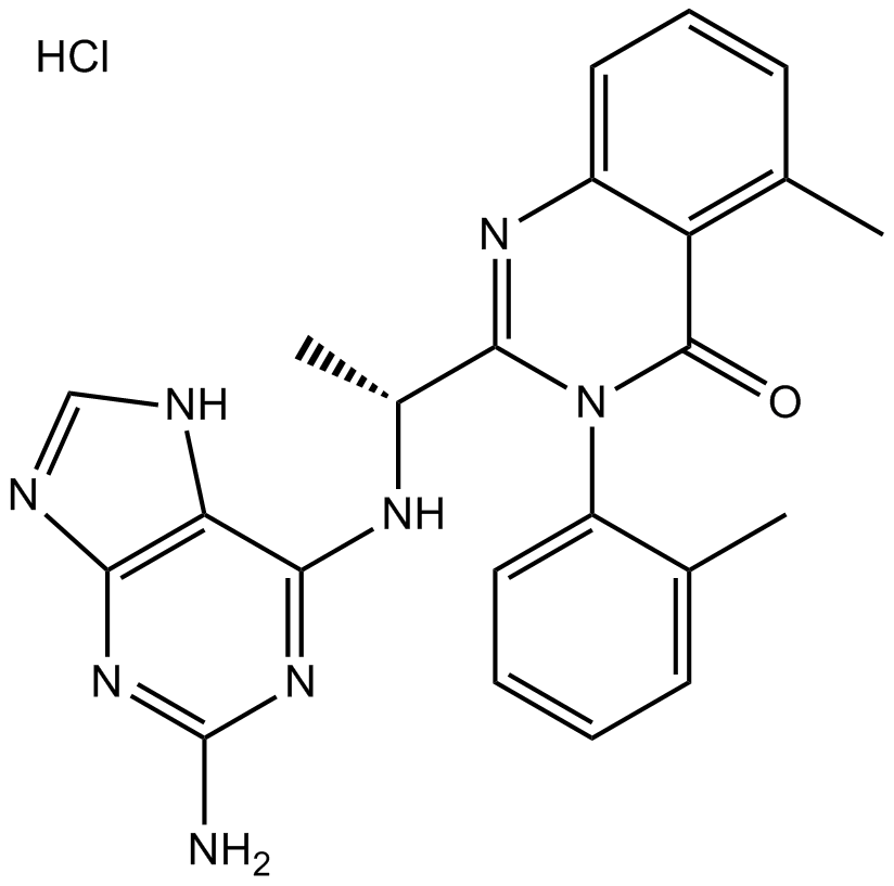 CAL-130 Hydrochloride  Chemical Structure