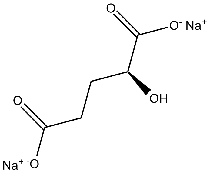L-a-Hydroxyglutaric acid disodium salt  Chemical Structure
