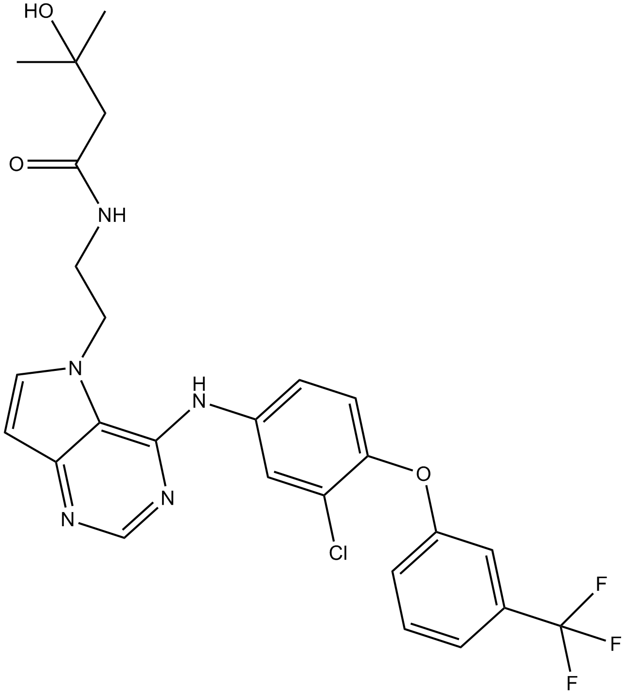 TAK-285  Chemical Structure