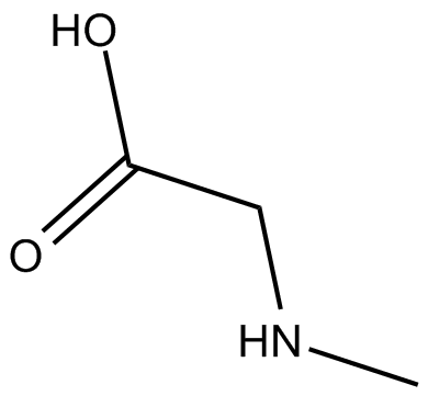 Sarcosine 化学構造