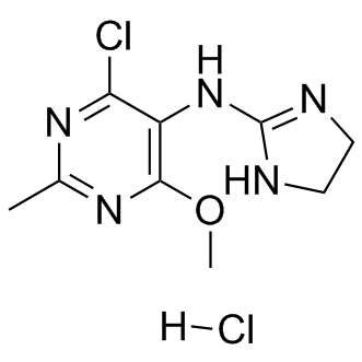 Moxonidine hydrochloride التركيب الكيميائي