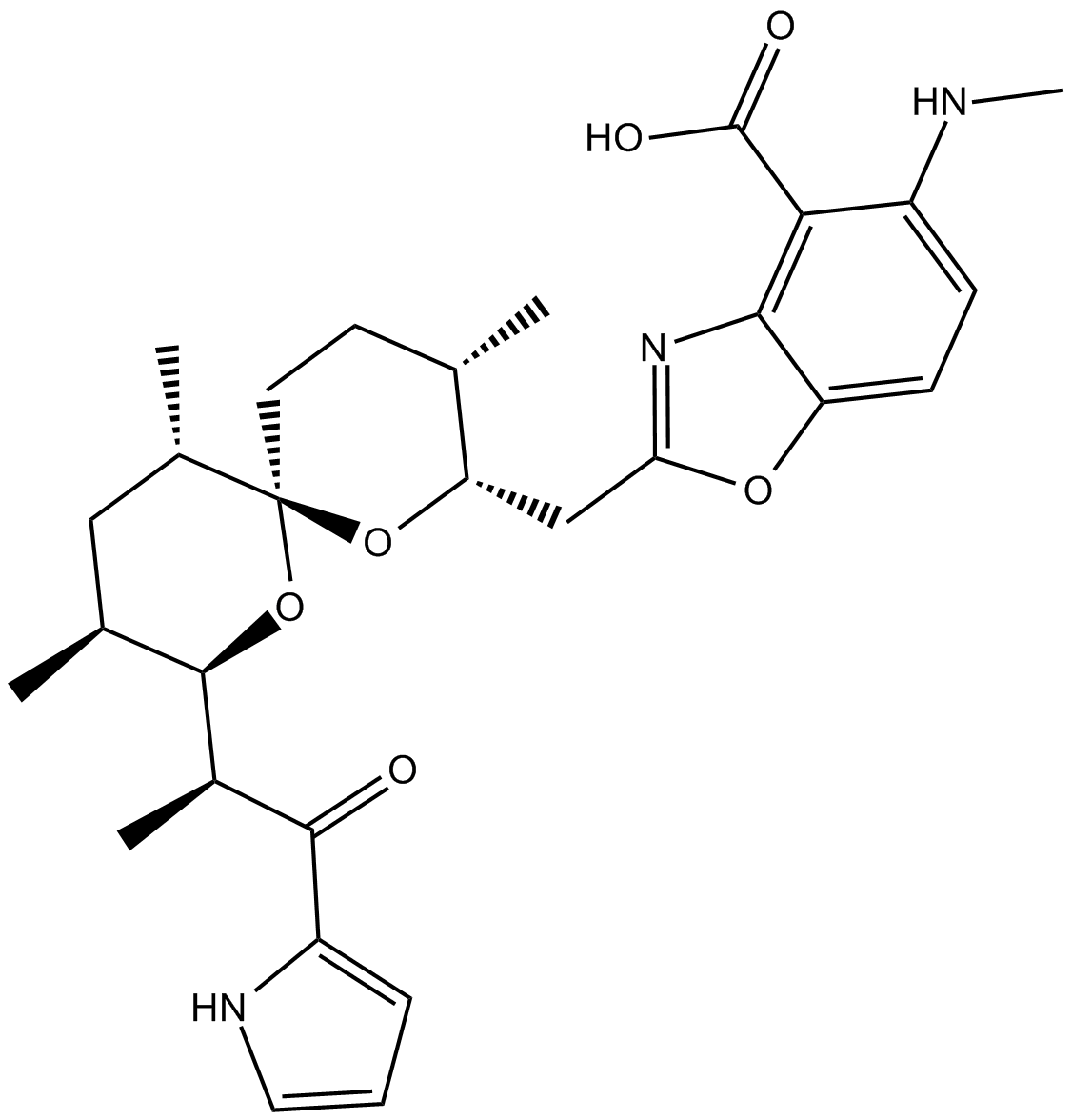 A23187 Chemische Struktur