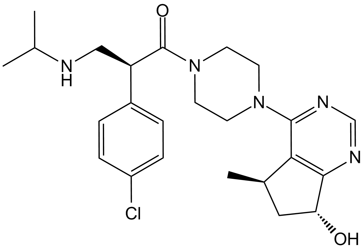 GDC-0068 (RG7440)  Chemical Structure