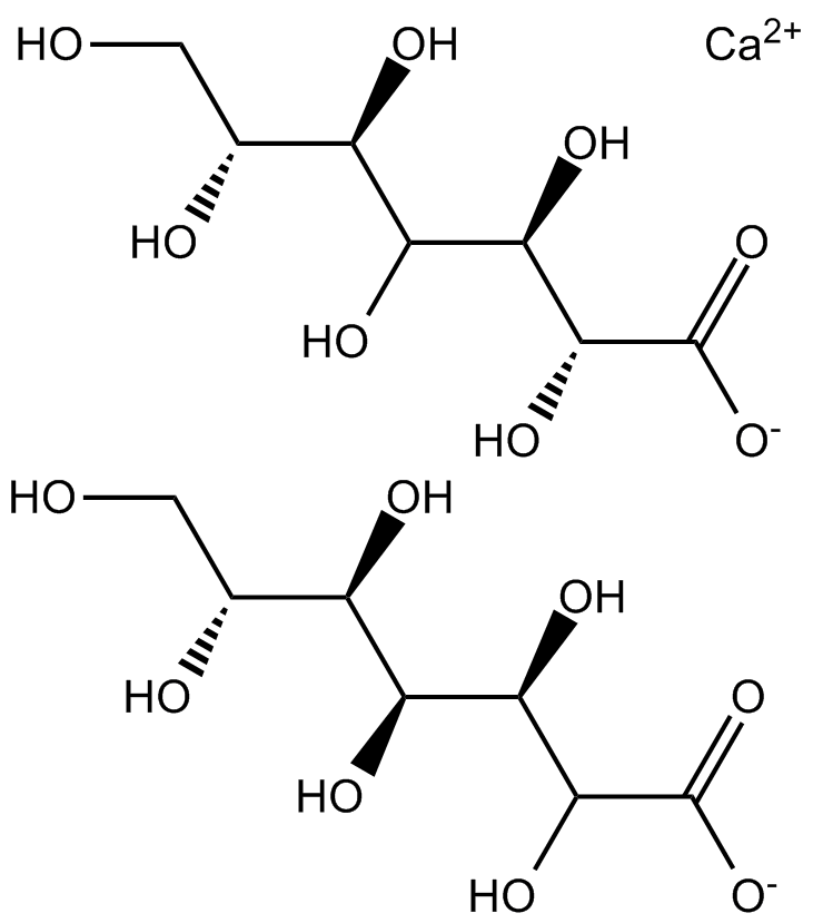 Calcium Gluceptate التركيب الكيميائي