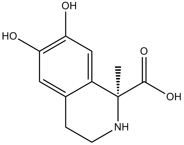 Salsolinol-1-carboxylic acid 化学構造