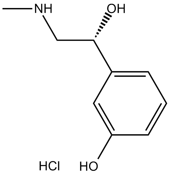 Phenylephrine HCl  Chemical Structure