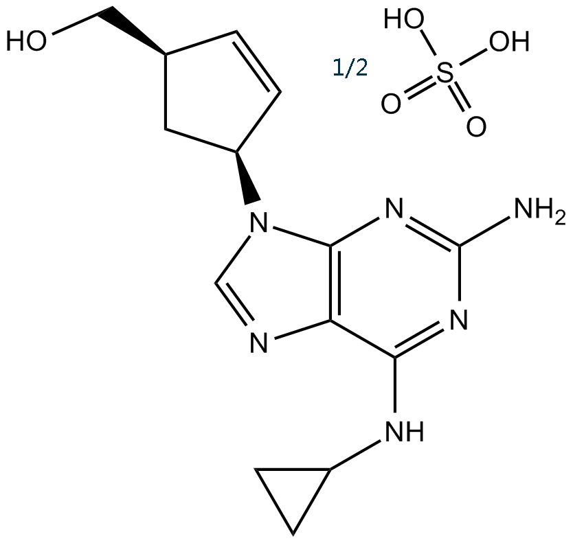 Abacavir sulfate  Chemical Structure