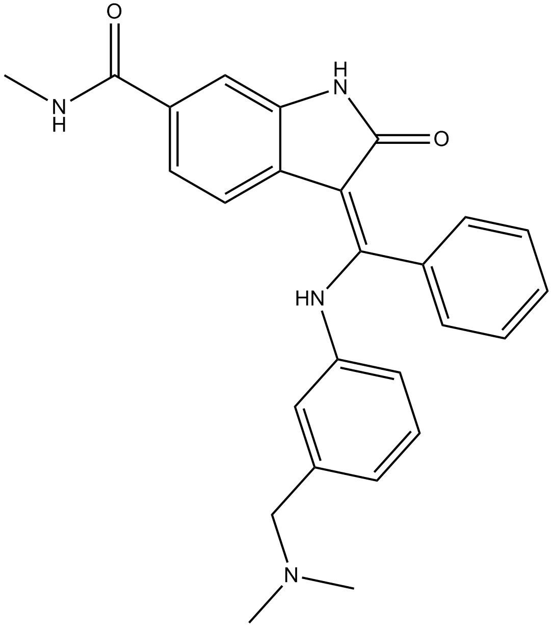 MEK inhibitor التركيب الكيميائي