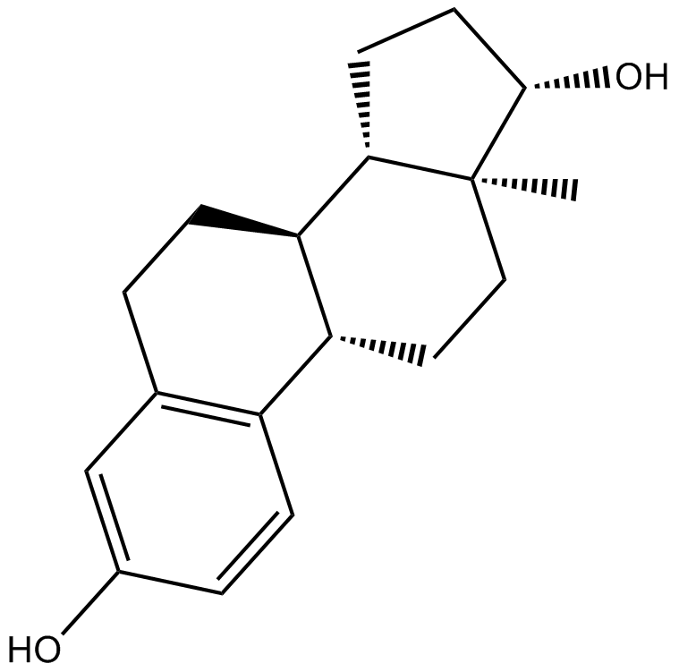  β-Estradiol  Chemical Structure