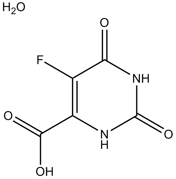 Fluoroorotic Acid, Ultra Pure  Chemical Structure
