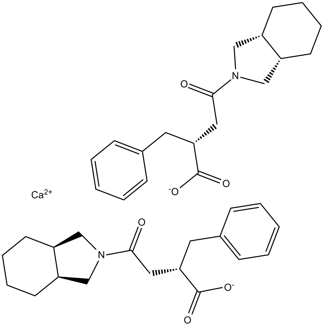 Mitiglinide Calcium  Chemical Structure