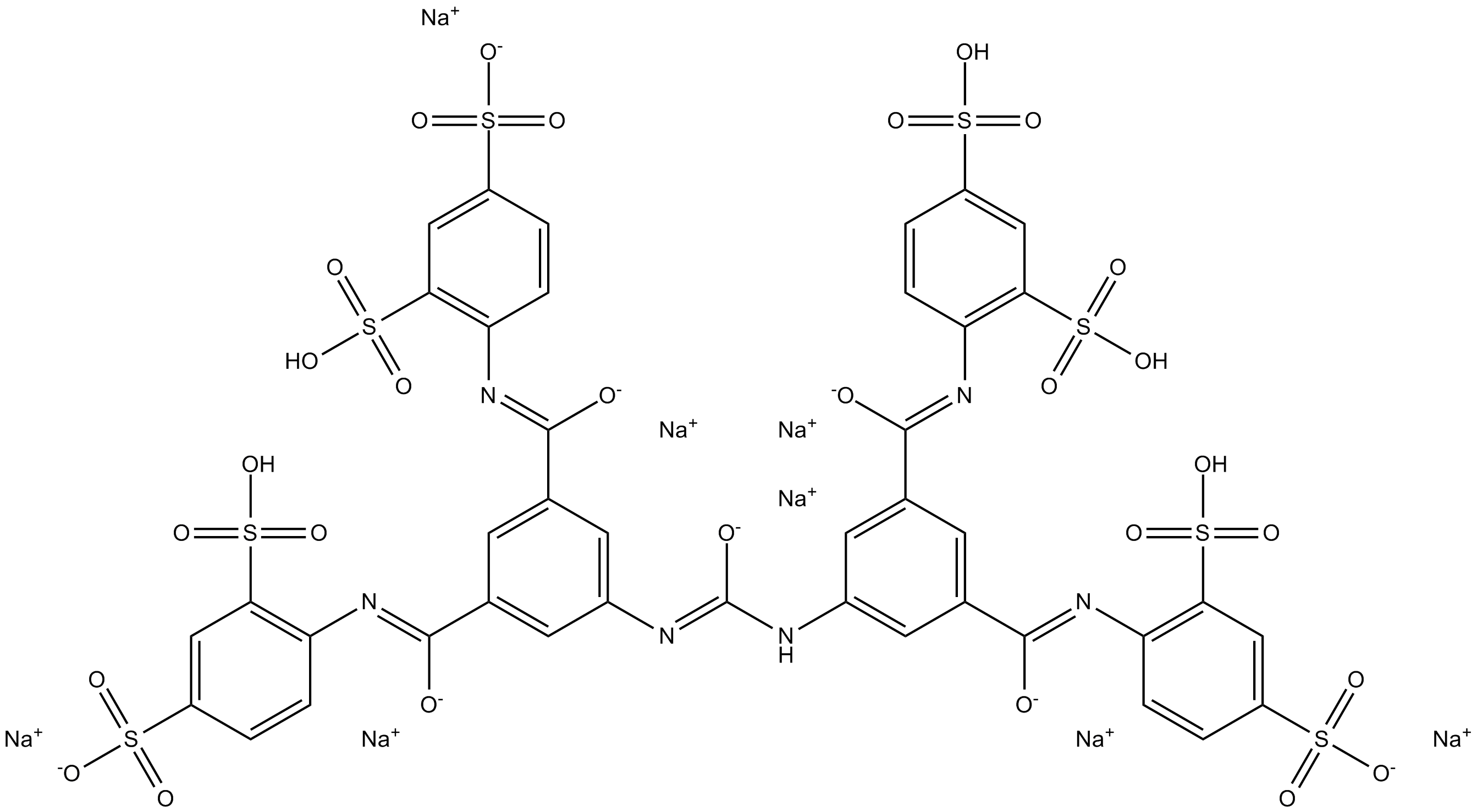 NF 449 Chemical Structure