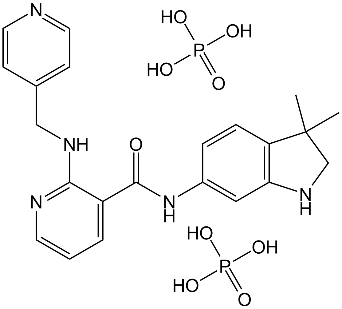 Motesanib Diphosphate (AMG-706)  Chemical Structure