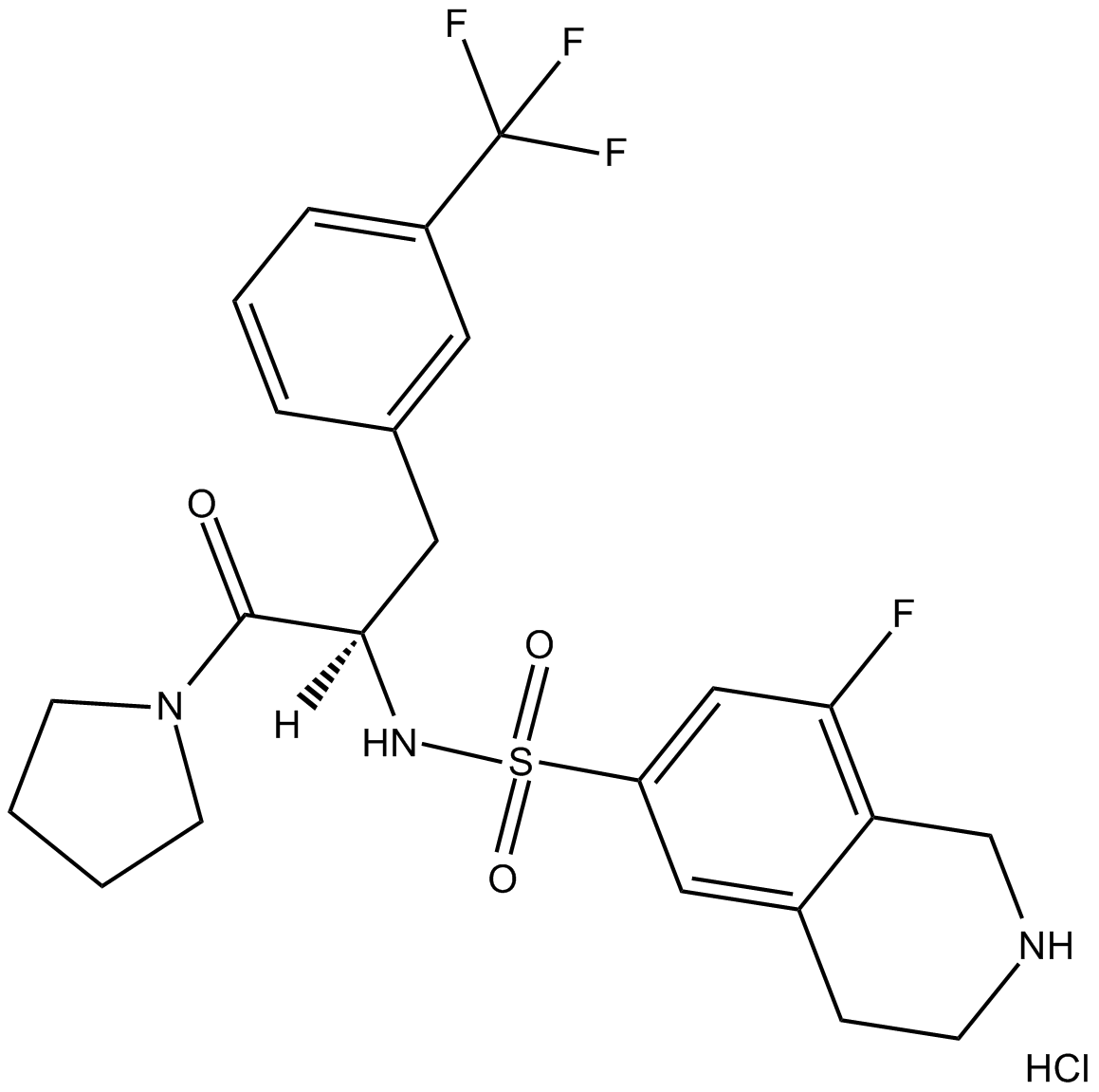 (R)-PFI 2 hydrochloride  Chemical Structure