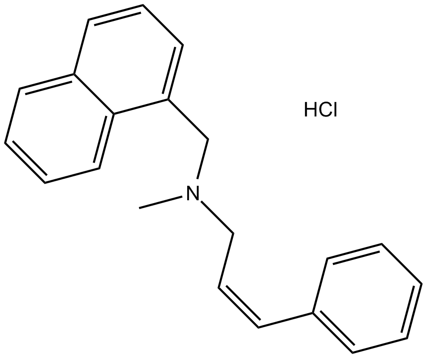 Naftifine HCl 化学構造