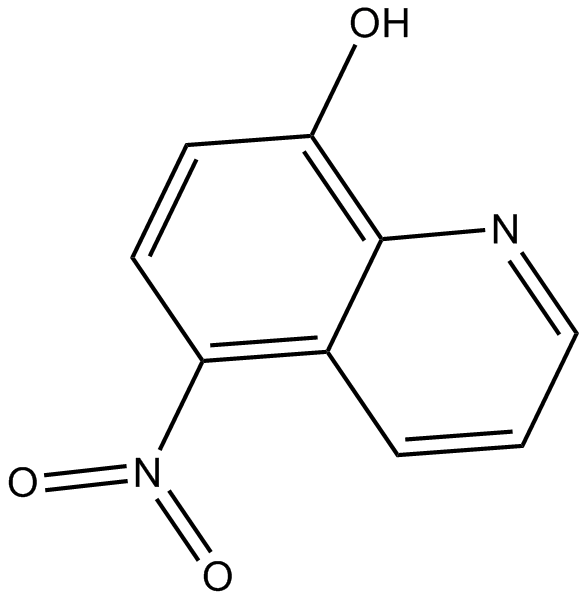Nitroxoline التركيب الكيميائي