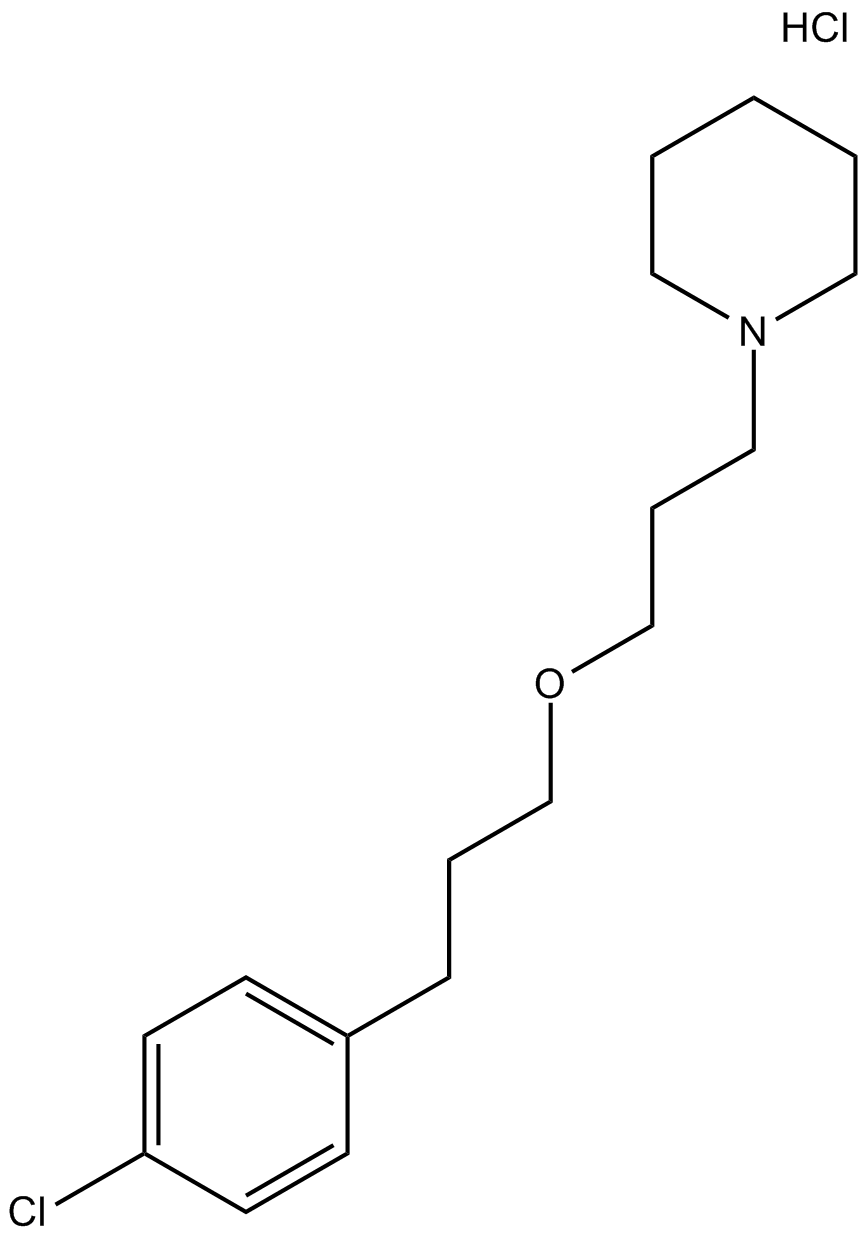 Pitolisant hydrochloride 化学構造