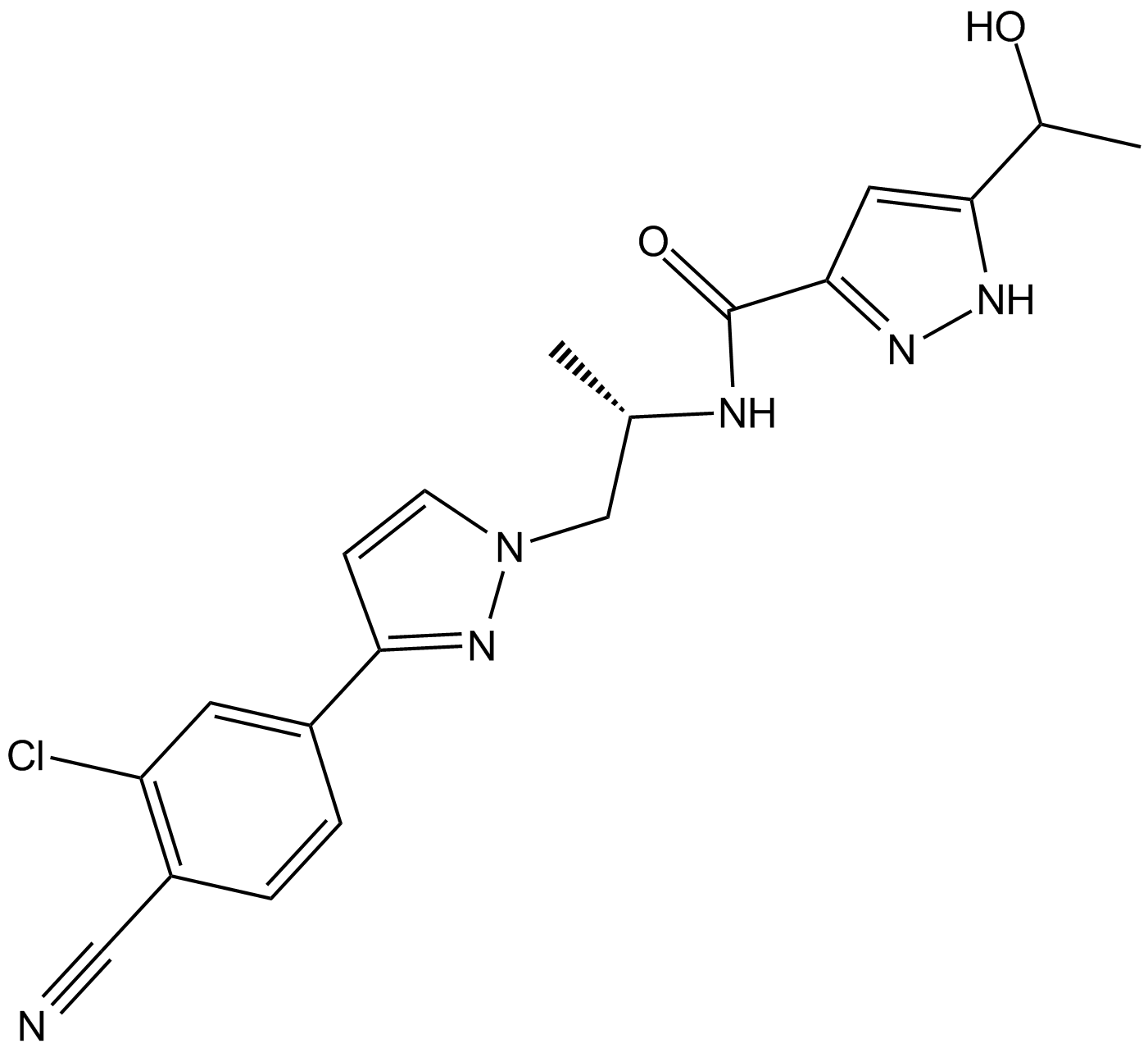 ODM-201 Chemische Struktur