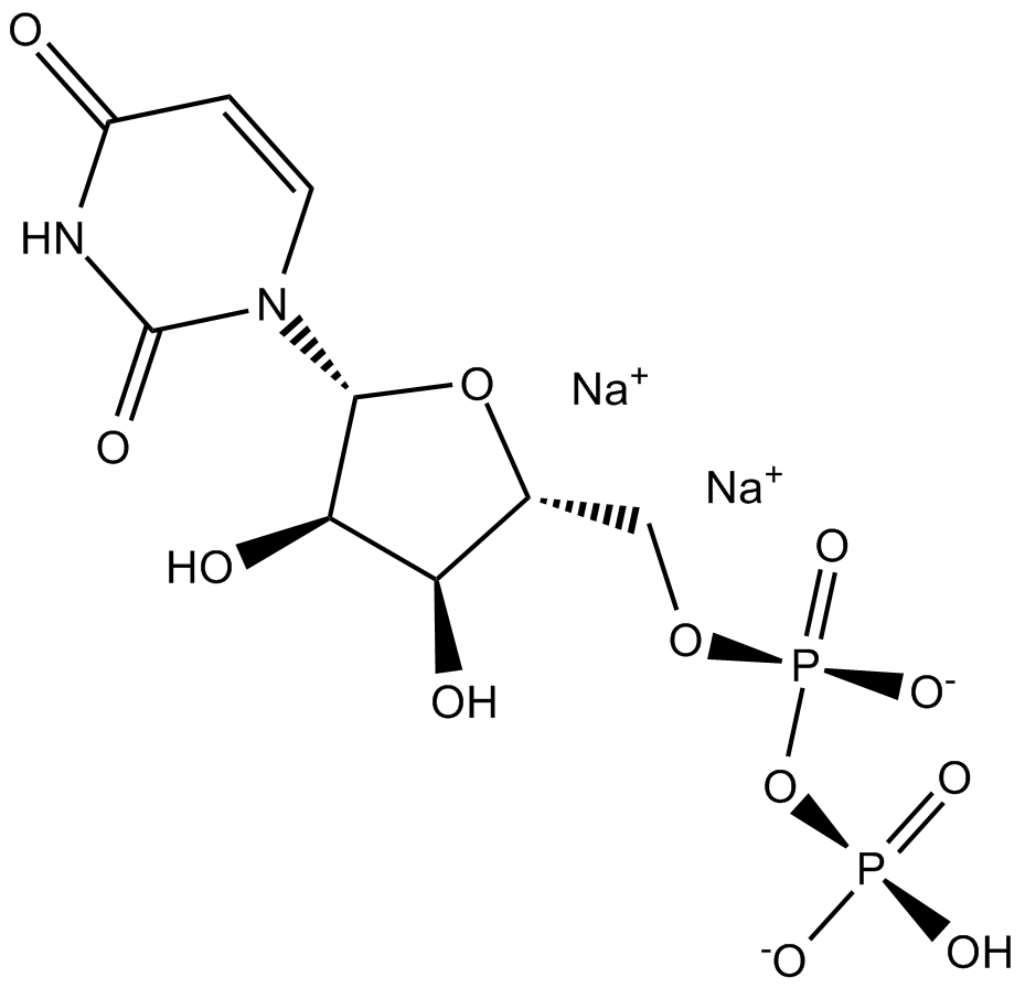 UDP disodium salt التركيب الكيميائي