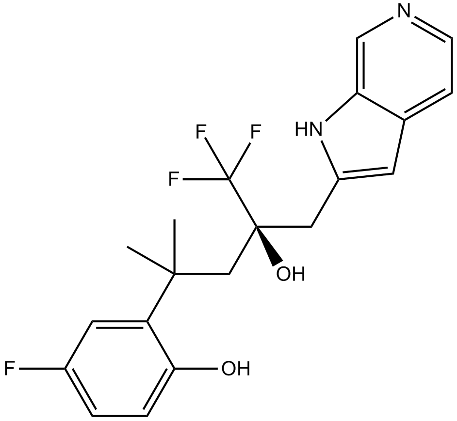 Glucocorticoid receptor agonist  Chemical Structure