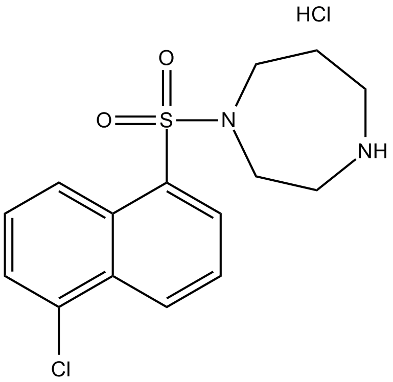 ML 9 hydrochloride 化学構造